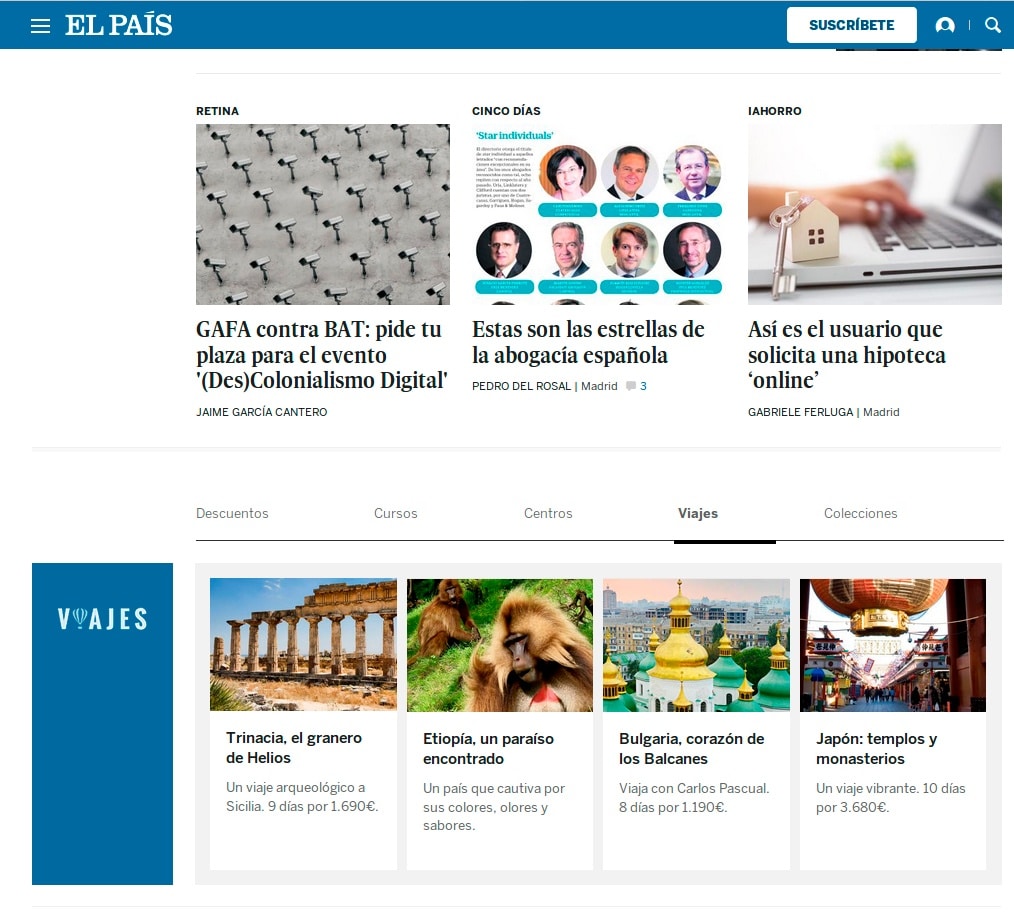 publicidad nativa widgets