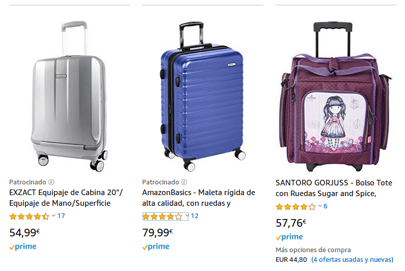 publicidad nativa, listas patrocinadas